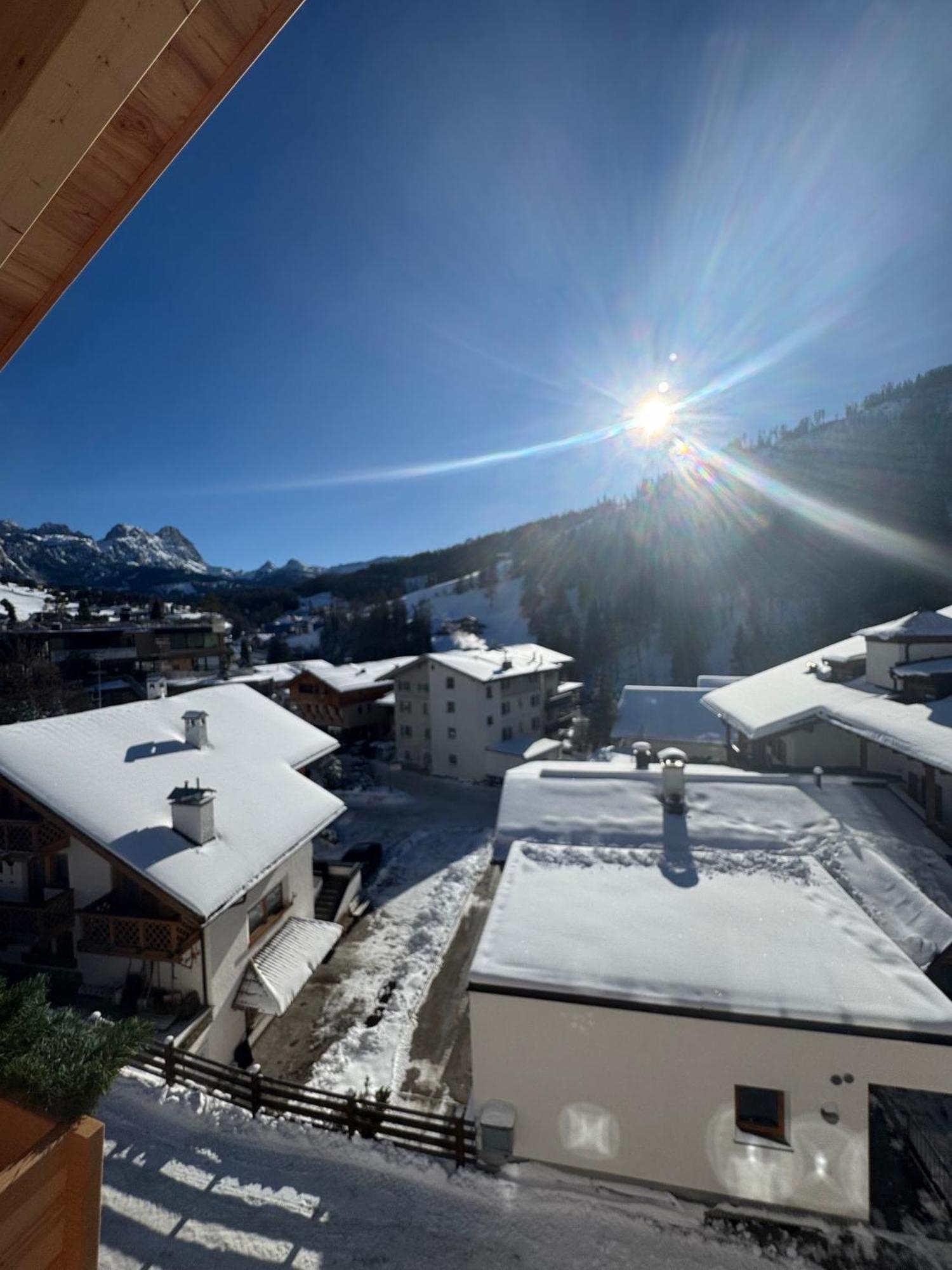 Residence Vajolet San Cassiano Buitenkant foto